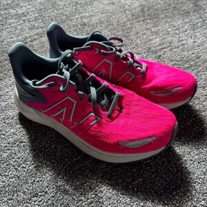 New Balance Women’s 6.5 Fuel Cell Propel v3 Running Shoes Pink Glo/Ocean Grey